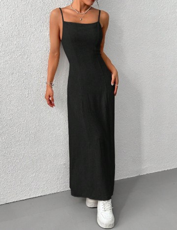 Rochie lunga SHEIN, negru
