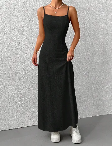 Rochie lunga SHEIN, negru