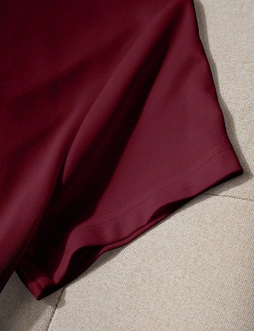 Tricou SHEIN, visiniu