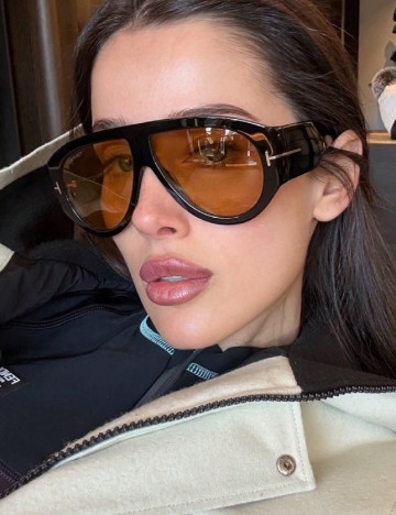 Ochelari de soare SHEIN, negru