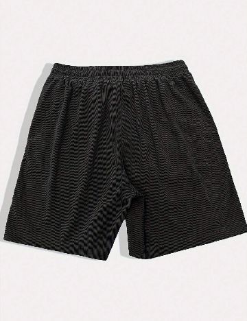 Pantaloni scurti SHEIN, negru