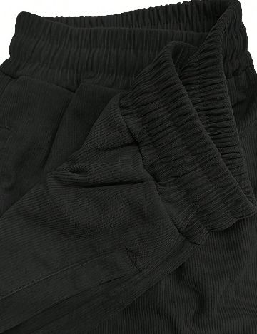 Pantaloni scurti SHEIN, negru