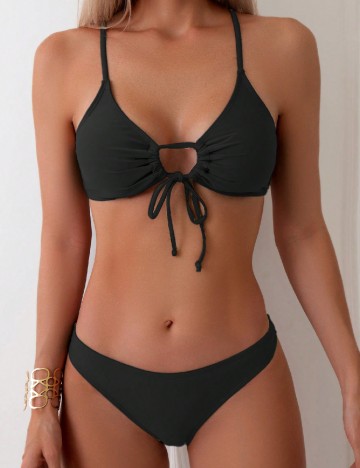 Costum de baie SHEIN, negru