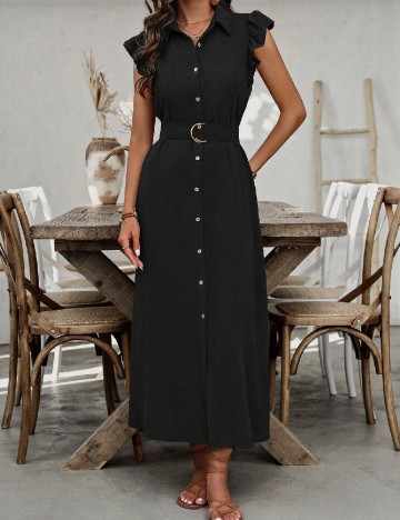 Rochie lunga SHEIN, negru