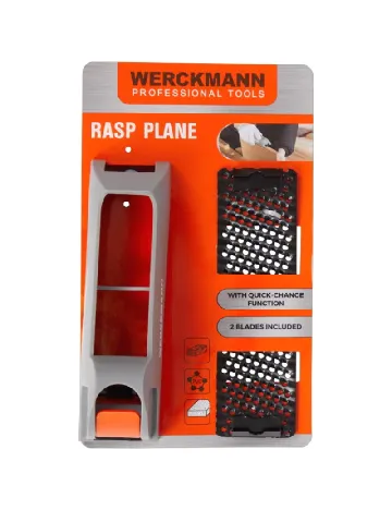 Rindea manuala cu 2 lame Werckmann, gri