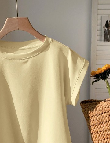 Tricou SHEIN, galben