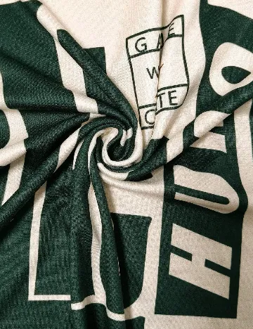 Compleu SHEIN, verde/crem