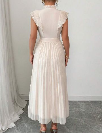 Rochie medie SHEIN, crem