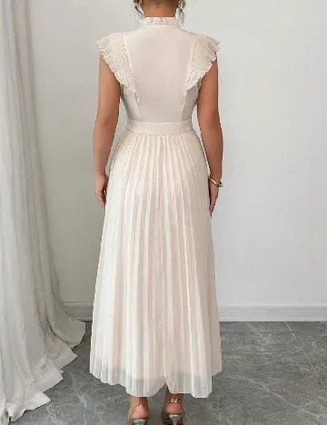 Rochie medie SHEIN, crem