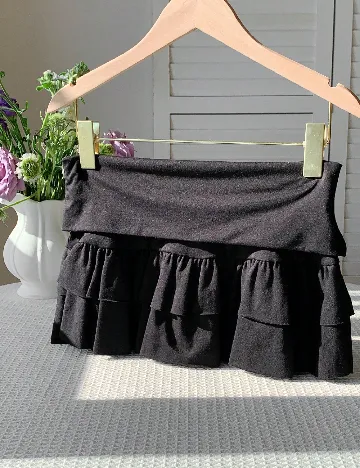 Fusta pantalon SHEIN, negru