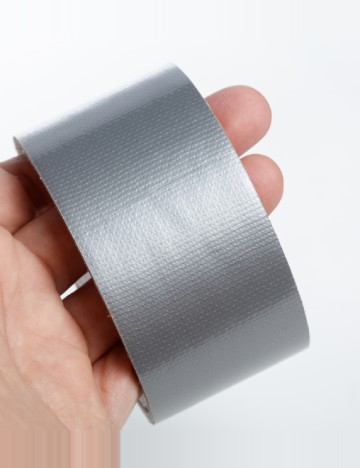 Banda adeziva, 20m Bison, gri