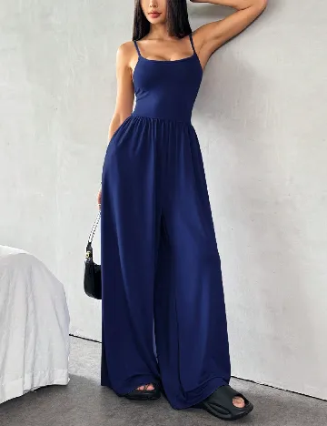 Salopeta SHEIN, bleumarin