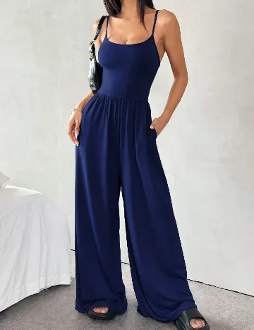 Salopeta SHEIN, bleumarin