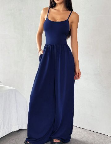 Salopeta SHEIN, bleumarin