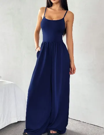 Salopeta SHEIN, bleumarin