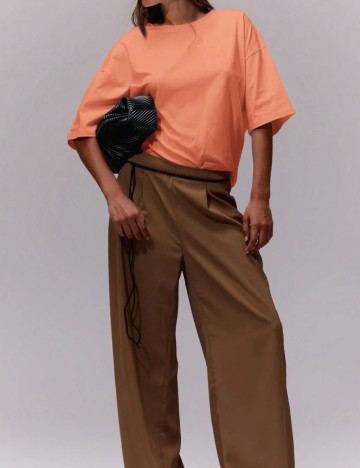 Tricou Oversize Musera, portocaliu