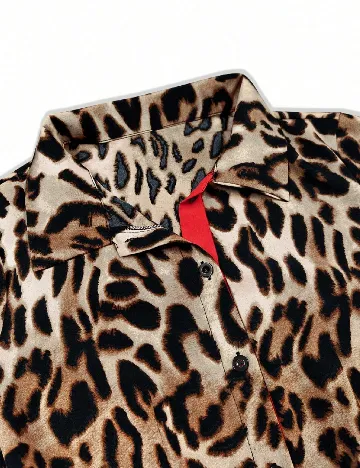 Rochie lunga SHEIN, animal print