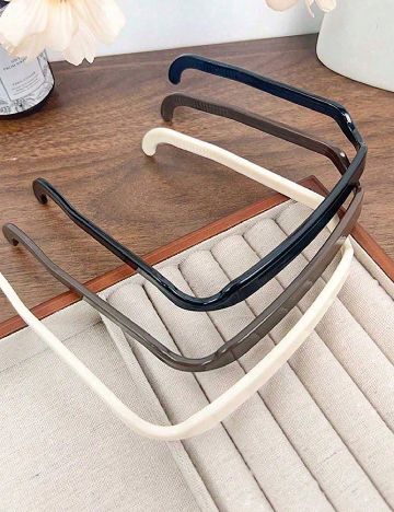 Set ochelari de soare 3 bucati SHEIN, mix culori