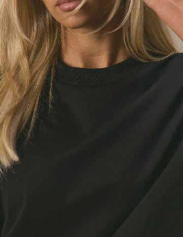 Tricou Oversize SHEIN, negru