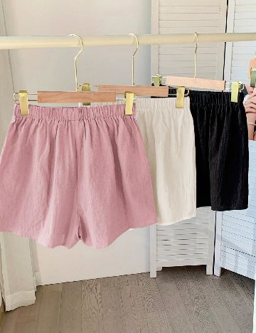 Set Pantaloni scurti 3 perechi SHEIN, mix culori