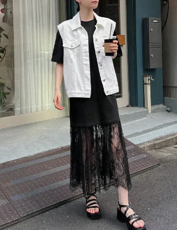 Rochie medie Dazy, negru