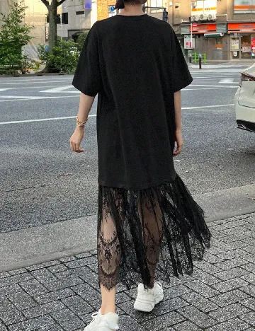 Rochie medie Dazy, negru