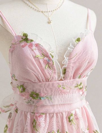 Rochie scurta SHEIN, roz