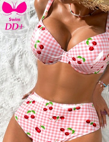 Costum de baie SHEIN, mix culori