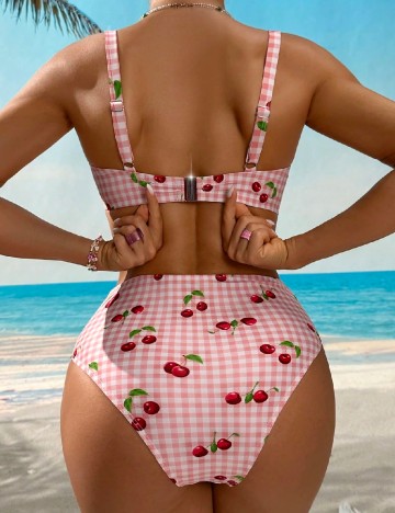 Costum de baie SHEIN, mix culori