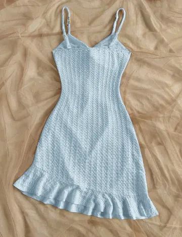 Rochie scurta SHEIN, bleu