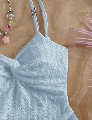 Rochie scurta SHEIN, bleu