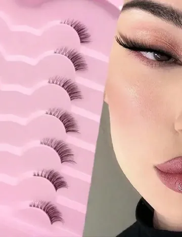 Gene false 7 perechi SHEIN, negru