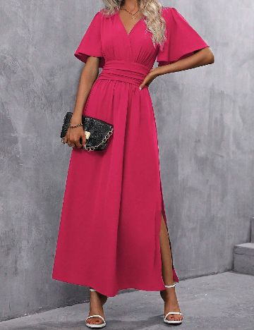 Rochie lunga SHEIN, roz