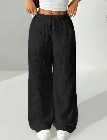 Pantaloni SHEIN, negru