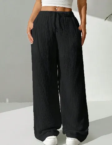 Pantaloni SHEIN, negru