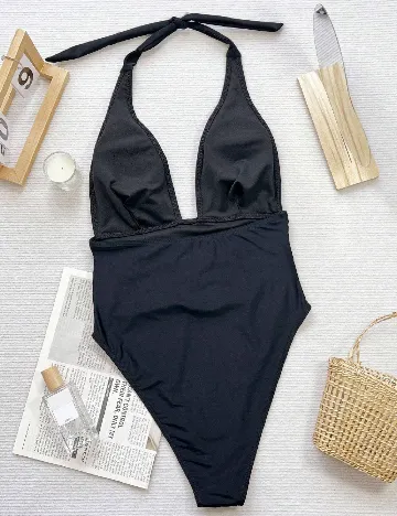 Costum de baie SHEIN, negru