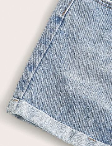 Pantaloni scurti SHEIN, albastru