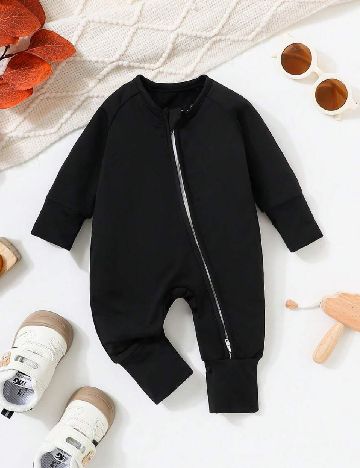 Salopeta Shein Kids, negru
