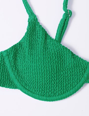 Costum de baie SHEIN, verde