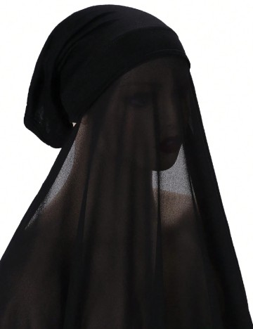 Hijab SHEIN, negru