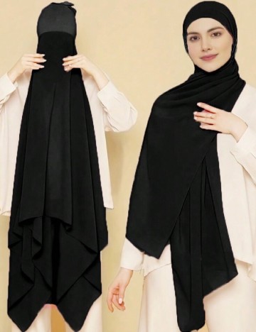 Hijab SHEIN, negru