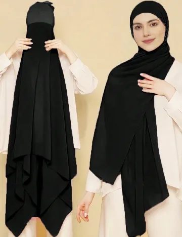 Hijab SHEIN, negru