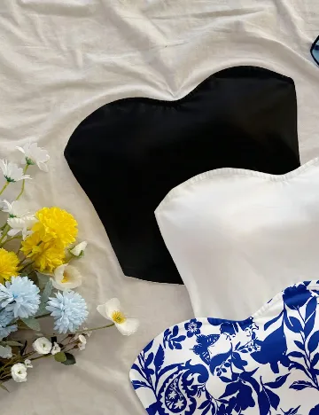 Set topuri 3 bucati SHEIN, mix culori