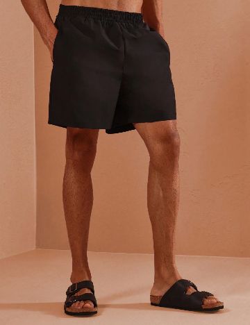 Pantaloni scurti SUMWON, negru