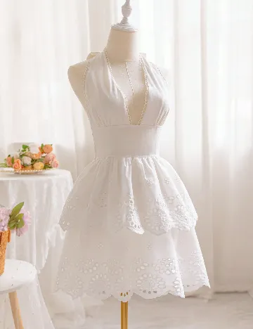 Rochie scurta SHEIN, alb