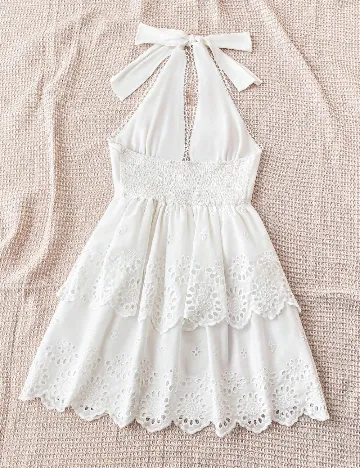 Rochie scurta SHEIN, alb