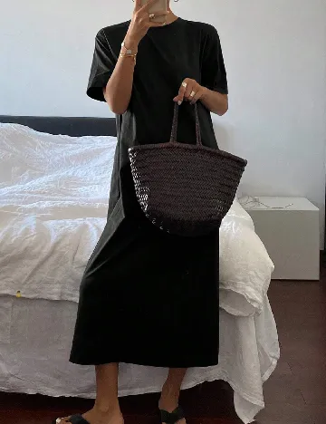 Rochie medie SHEIN, negru