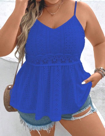 Maiou SHEIN CURVE, albastru