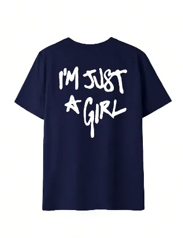 Tricou SHEIN, bleumarin