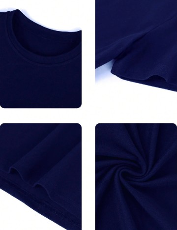 Tricou SHEIN, bleumarin